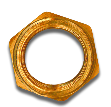 1 Verloopring 3/4" M x 1/2" F - messing