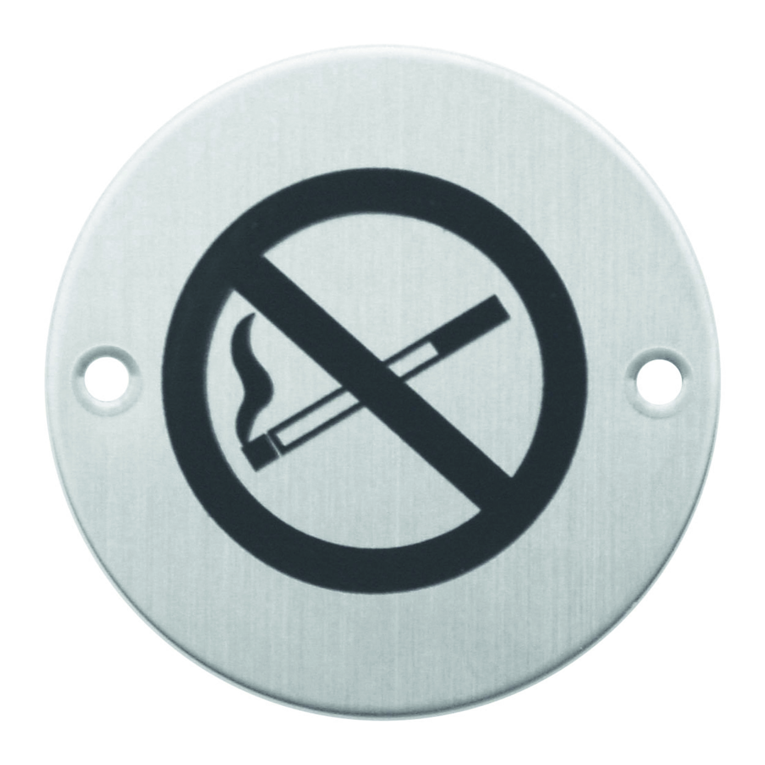 Picto Rond Rookverbod Inox Plus