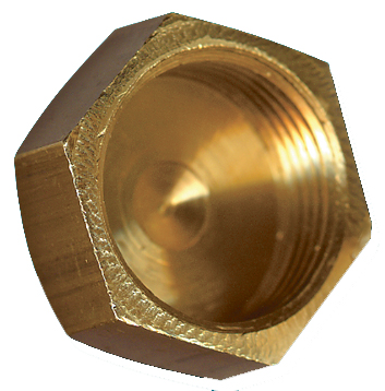 1 Hoed 3/4"F - messing