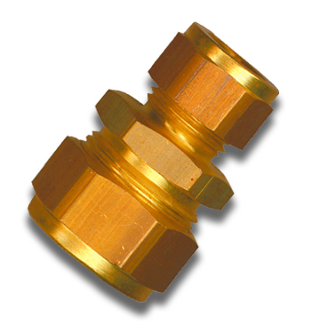 1 Bicône droit 15 x 12 mm - laiton