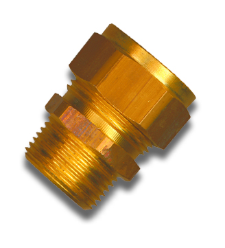 1 Bicône droit 1/2" M x 15 mm - laiton