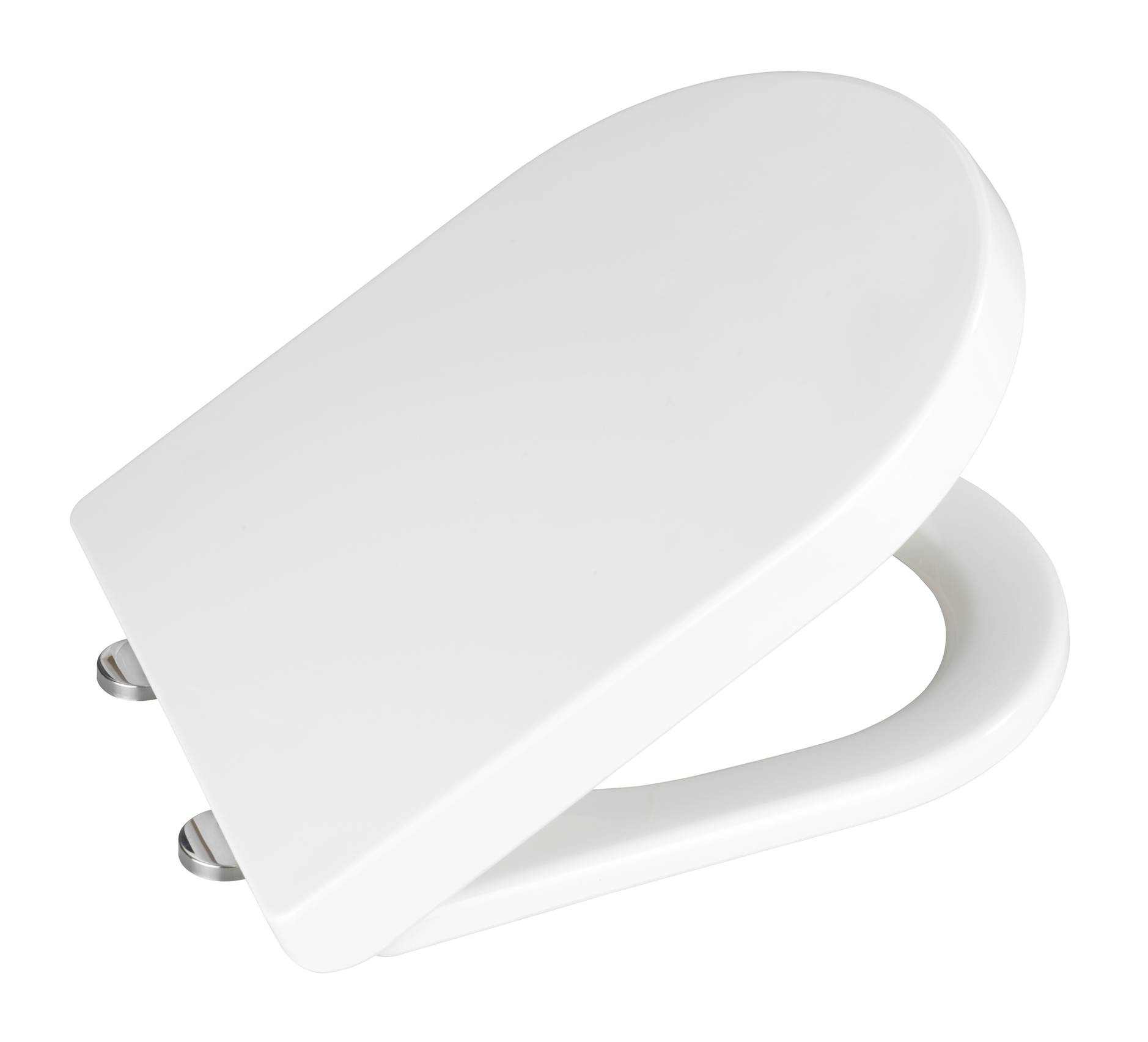Toiletzitting Calla Easy-Close thermoplast wit