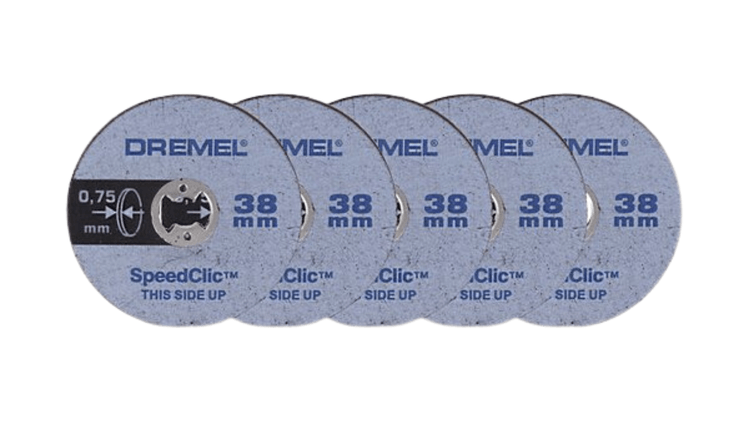 Dremel EZ SpeedClic : disques à tronçonner fins (SC409)