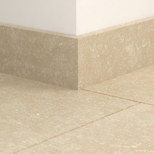Quick-Step sol stratifié - Plinthe parquet 5486 Pierre calcaire 2400x77x14mm