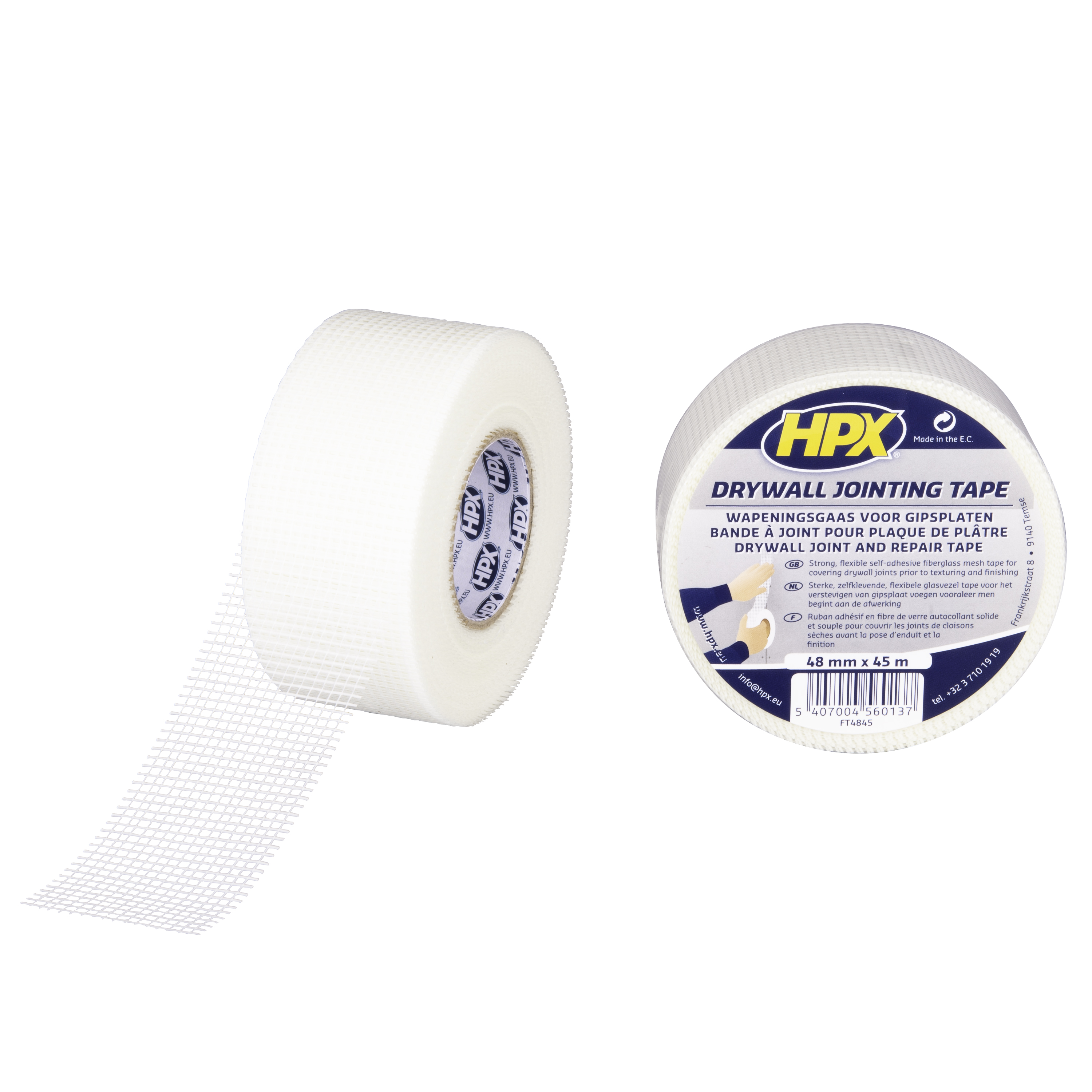 HPX bande à joint pour plaque de plâtre  48mm x 45m