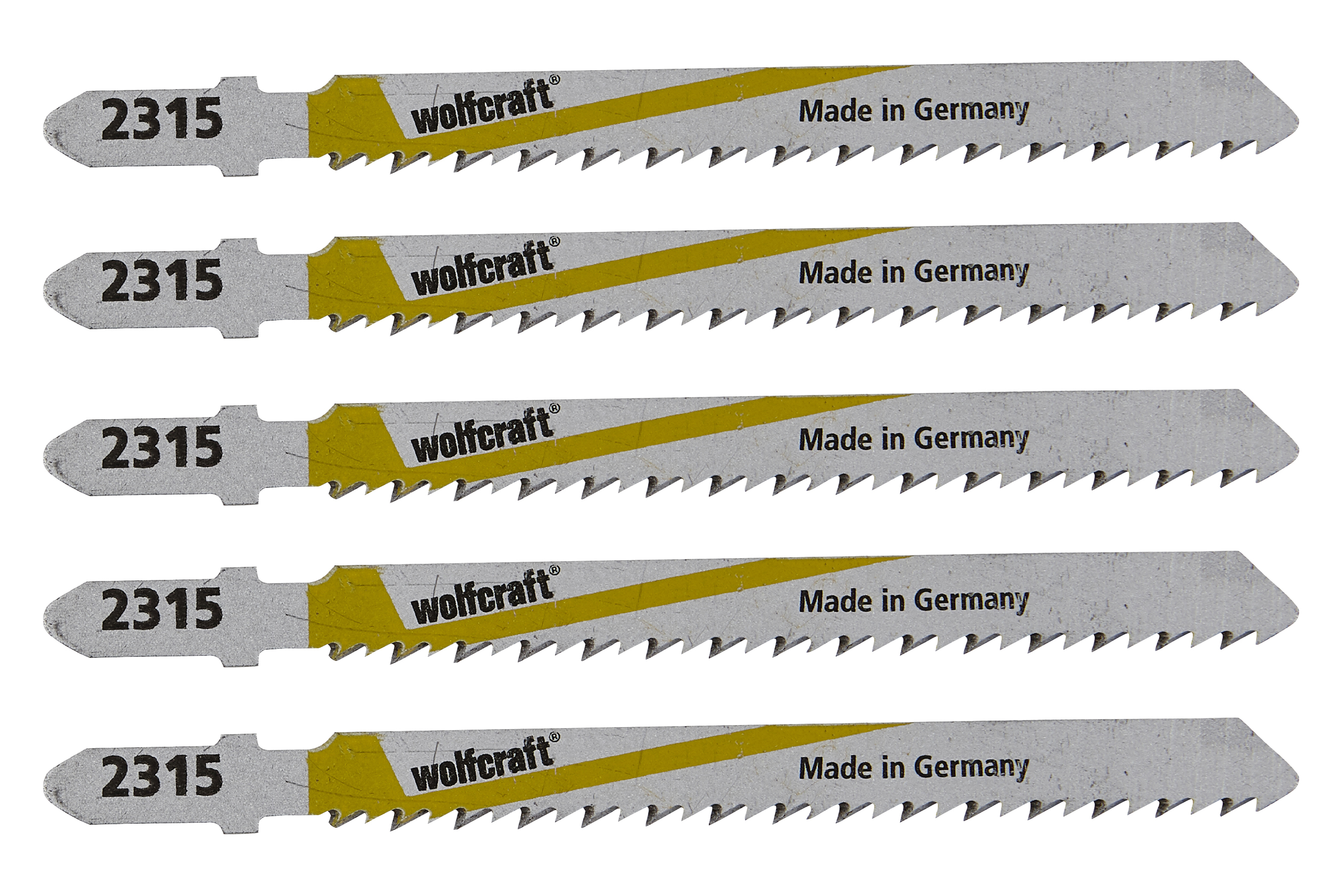 WOLFCRAFT DECOUPEERZAAGBLADEN VAN HSS