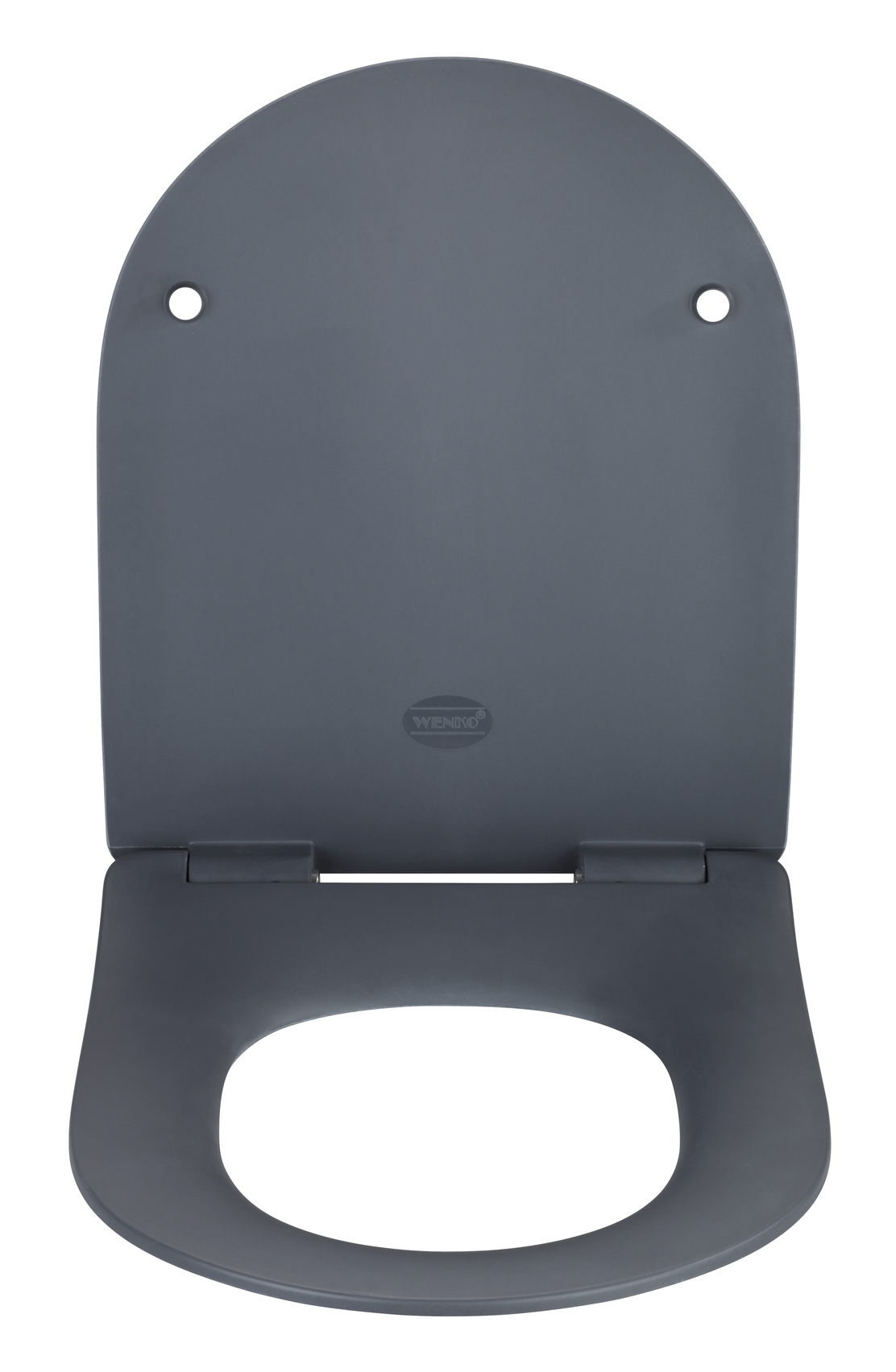 Toiletzitting Sedilo Easy-Close duroplast mat grijs