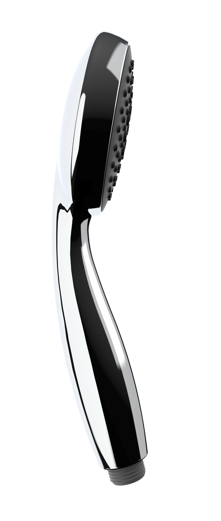 Wenko Pommeau de douche Basic Line ø100mm/1 chromé/gris