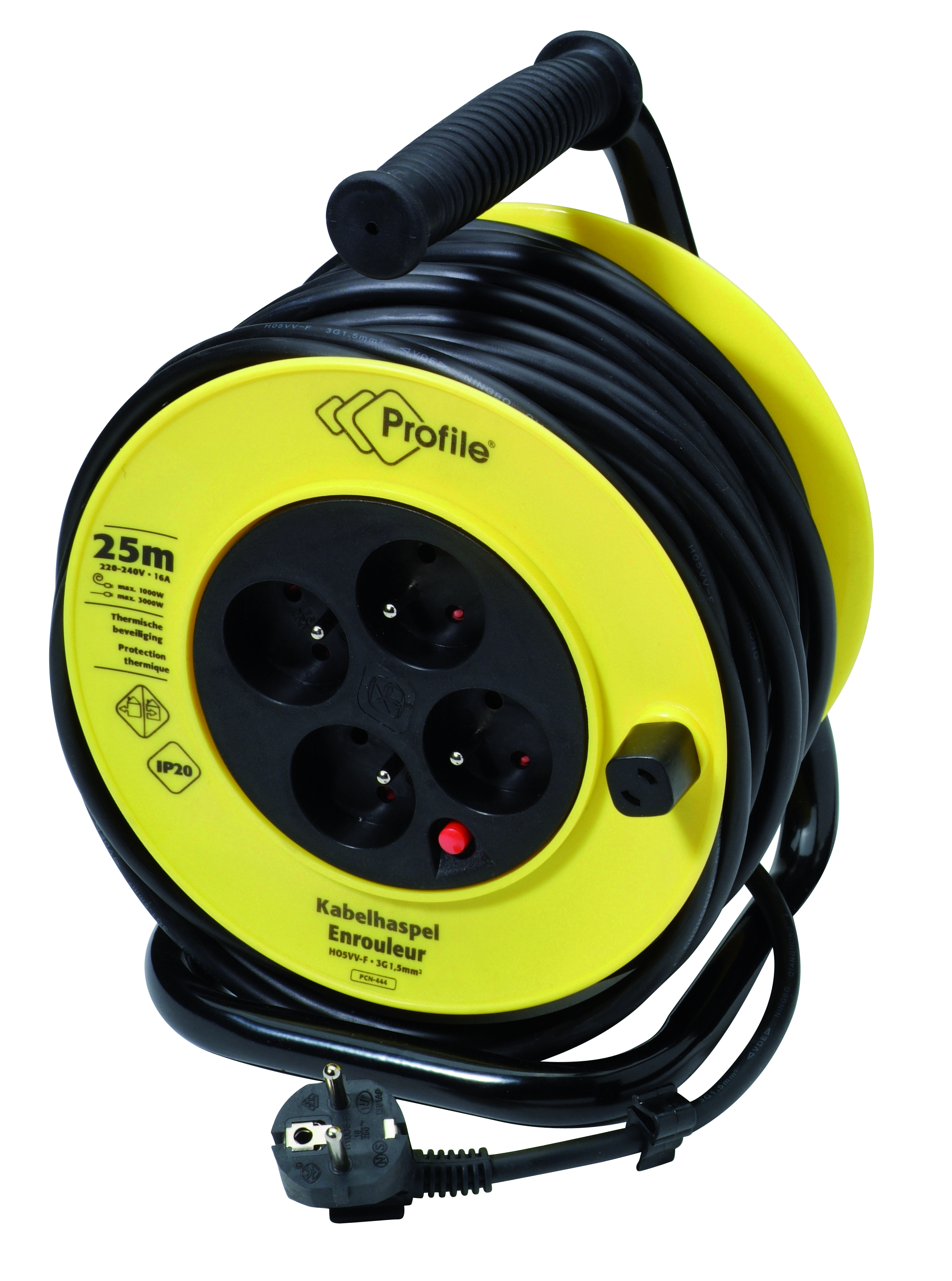 ENROULEUR 3G1.5 PVC 25M