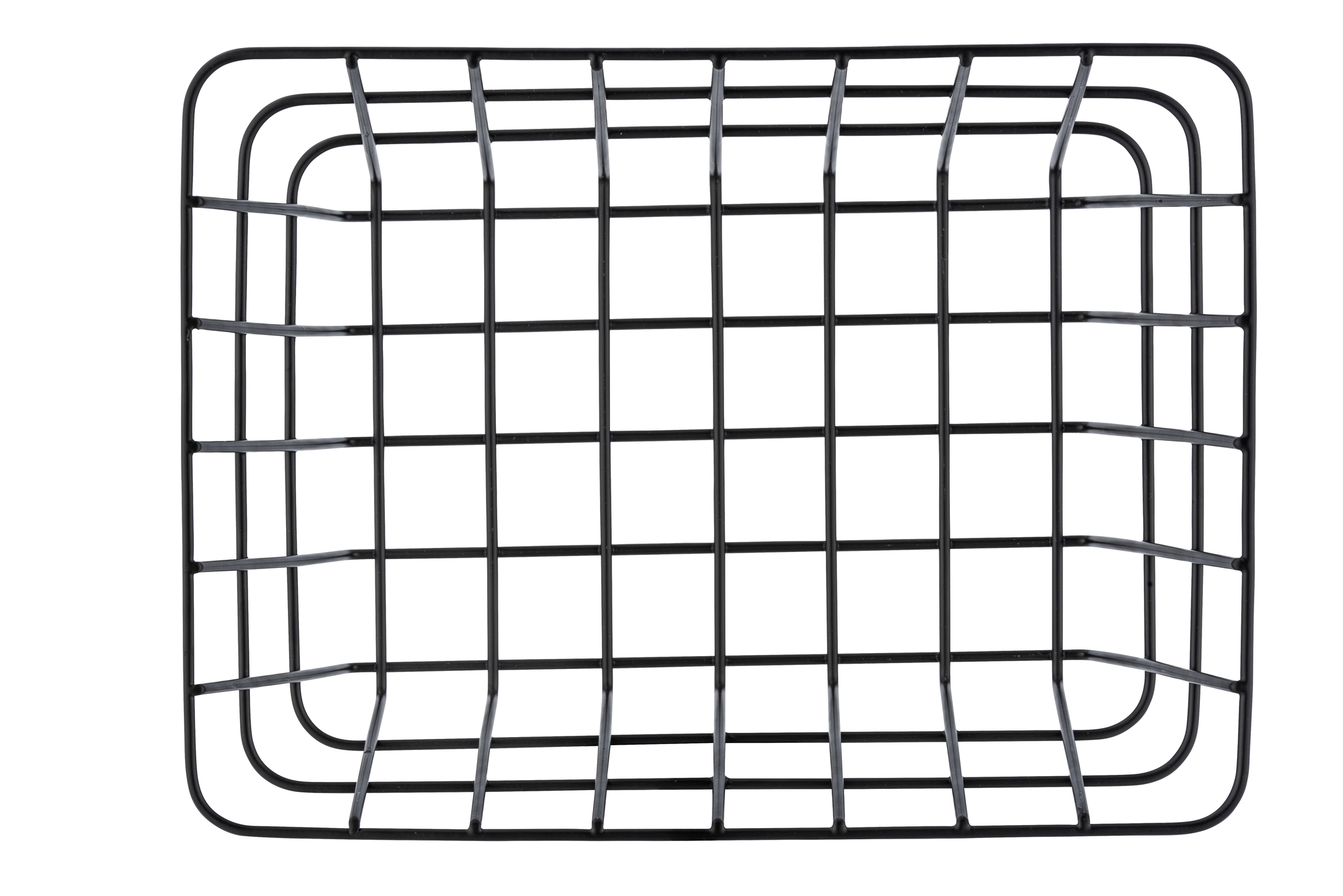 Wenko Corbeille SDB Viana. noir mat
