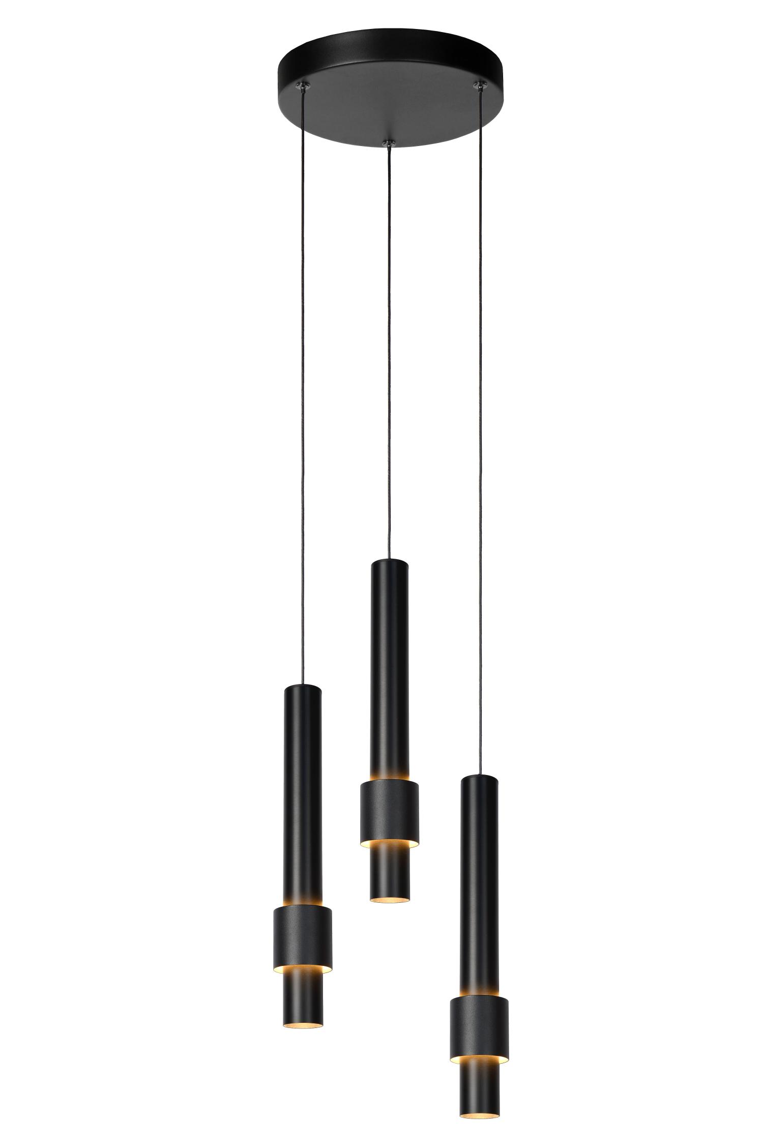 Margary Hanglamp Zwart Ø28cm LED Dimbaar 4W 2700K