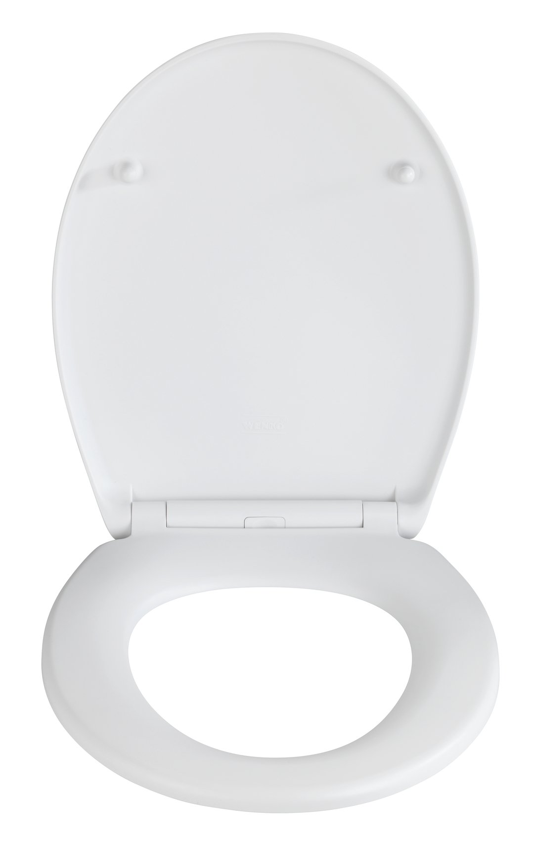Toiletzitting Ikaria Easy-Close duroplast mat wit