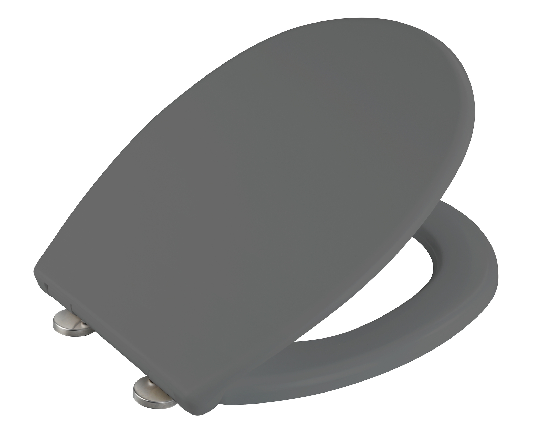 Abattant Vorno Neo. gris. Thermodur