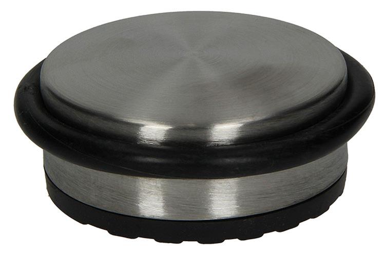 zware deurstop inox look 1,3 KG Ø 95 MM 1 ST/PC