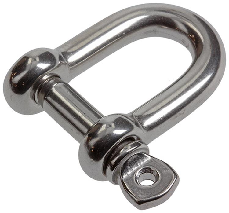 Mack 2 manilles droit inox 8mm K