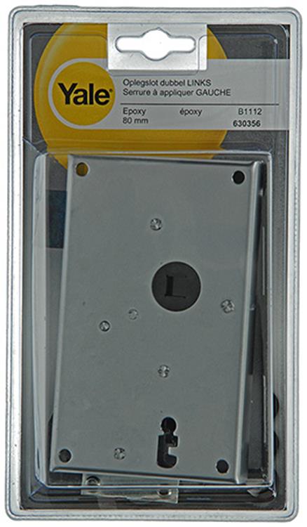 Yale Serrure double à appliquer 80mm G