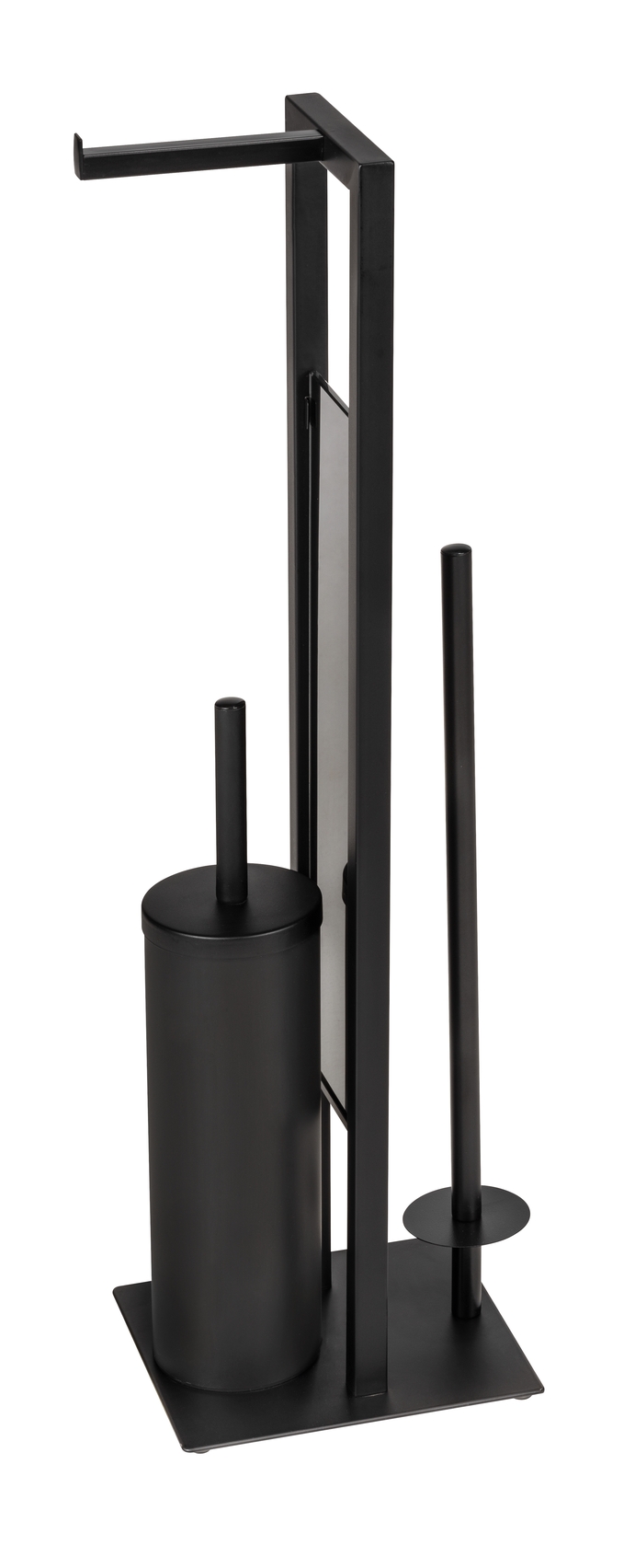 Wenko Combiné WC Rivalta noir fermé