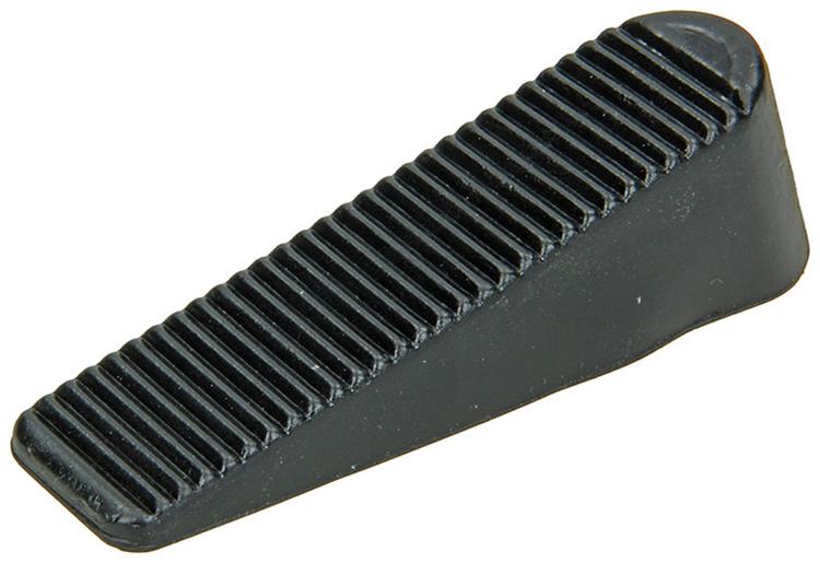 deurwig rubber zwart 100 X 25 mm 1 st/pcs