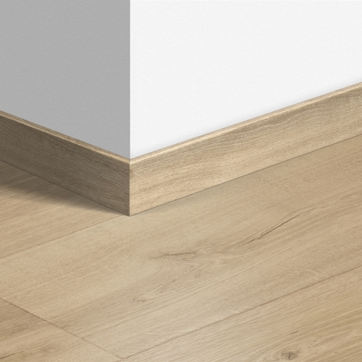 Quick-Step sol stratifié - Plinthe standard 3550 Chêne Désert naturel clair - Pack 6 pièces