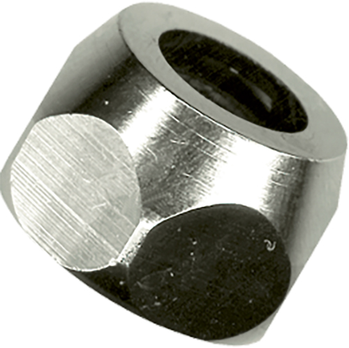 1 Konus 3-delig 3/8" x 10 mm - verchroomde messing