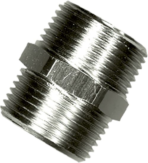 1 Mamelon double 3/8" MM - chromé