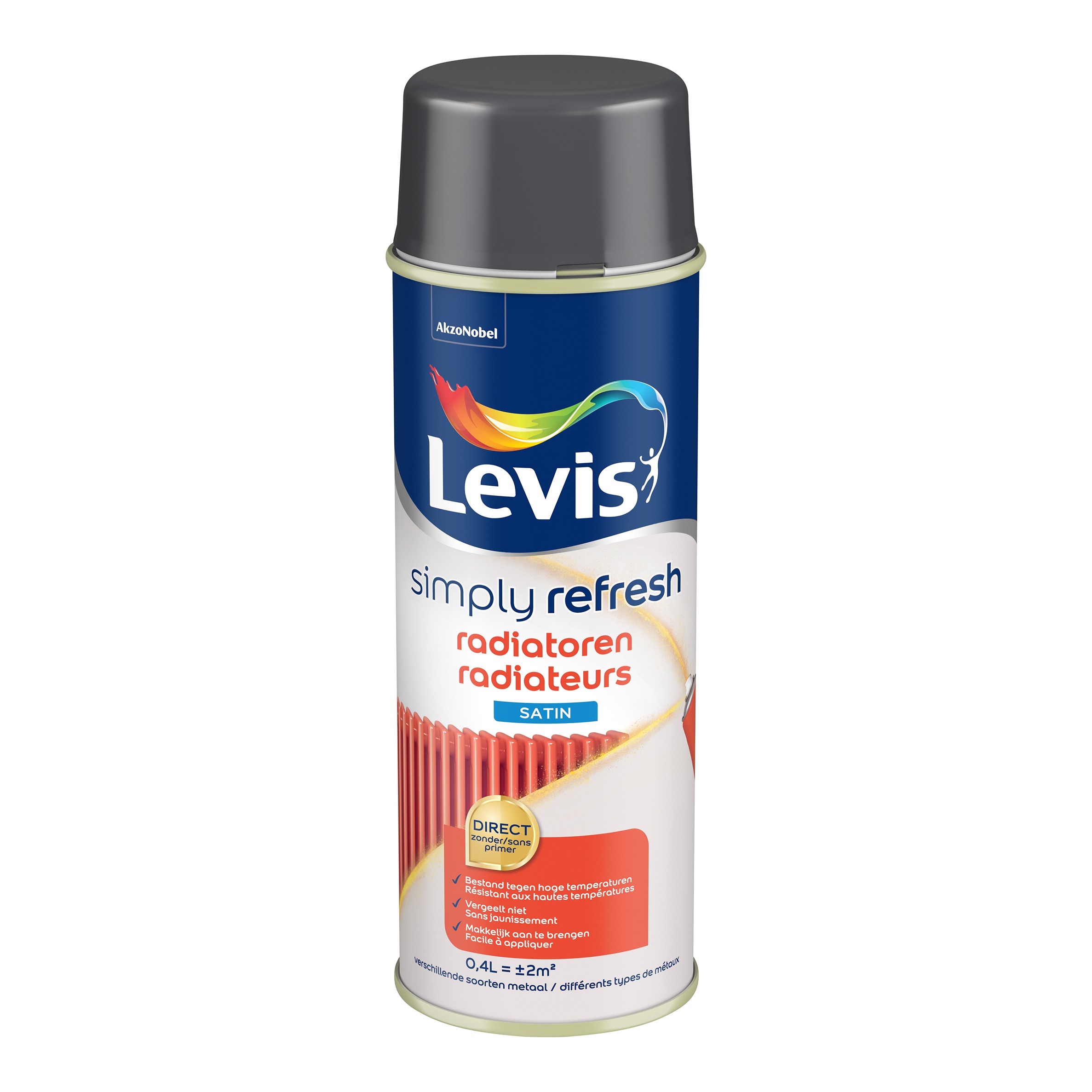 Levis Simply Refresh Radiatoren Satin Spray 400ml Simply Pepper