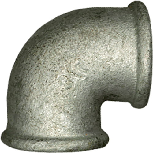 1 Coude 90° 1/2" FF - galvanisé