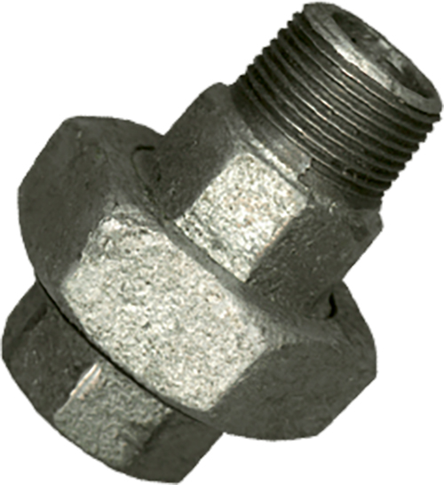 1 Schroefkoppeling 3/4" MF  - verzinkt