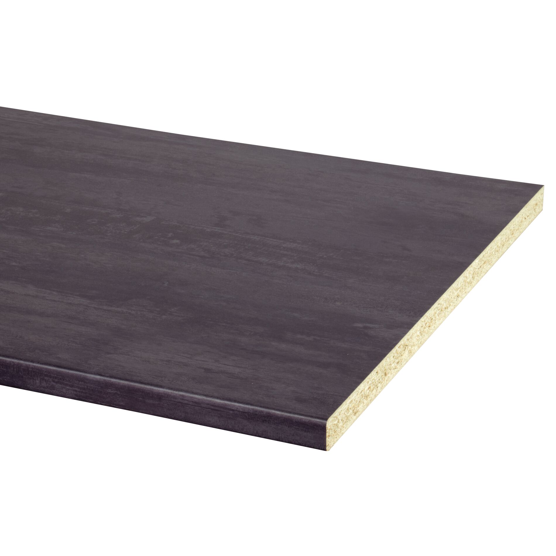 Cando plan de travail 182x60x2,8cm gris acier