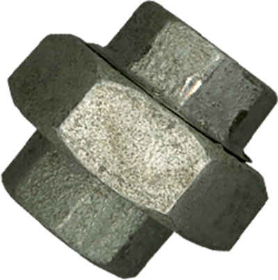 1 Raccord à visser 4/4" FF - galvanisé