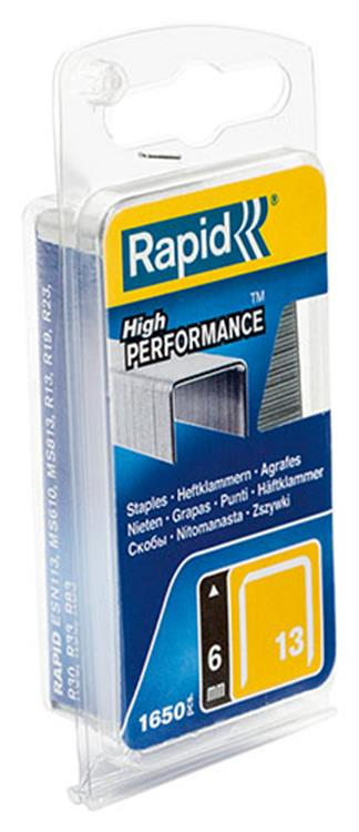 Rapid agrafes galvanisées 13/6mm (1600pcs)