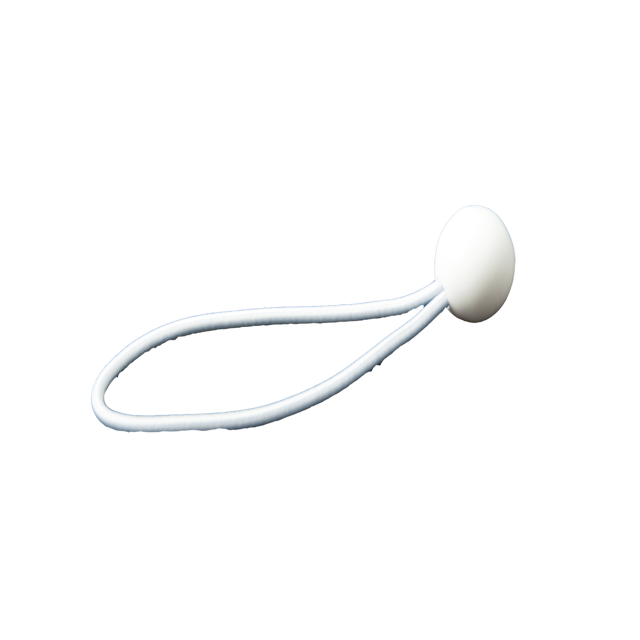 Elastique boucle avec boule 4mm - 15cm (10 pièces)