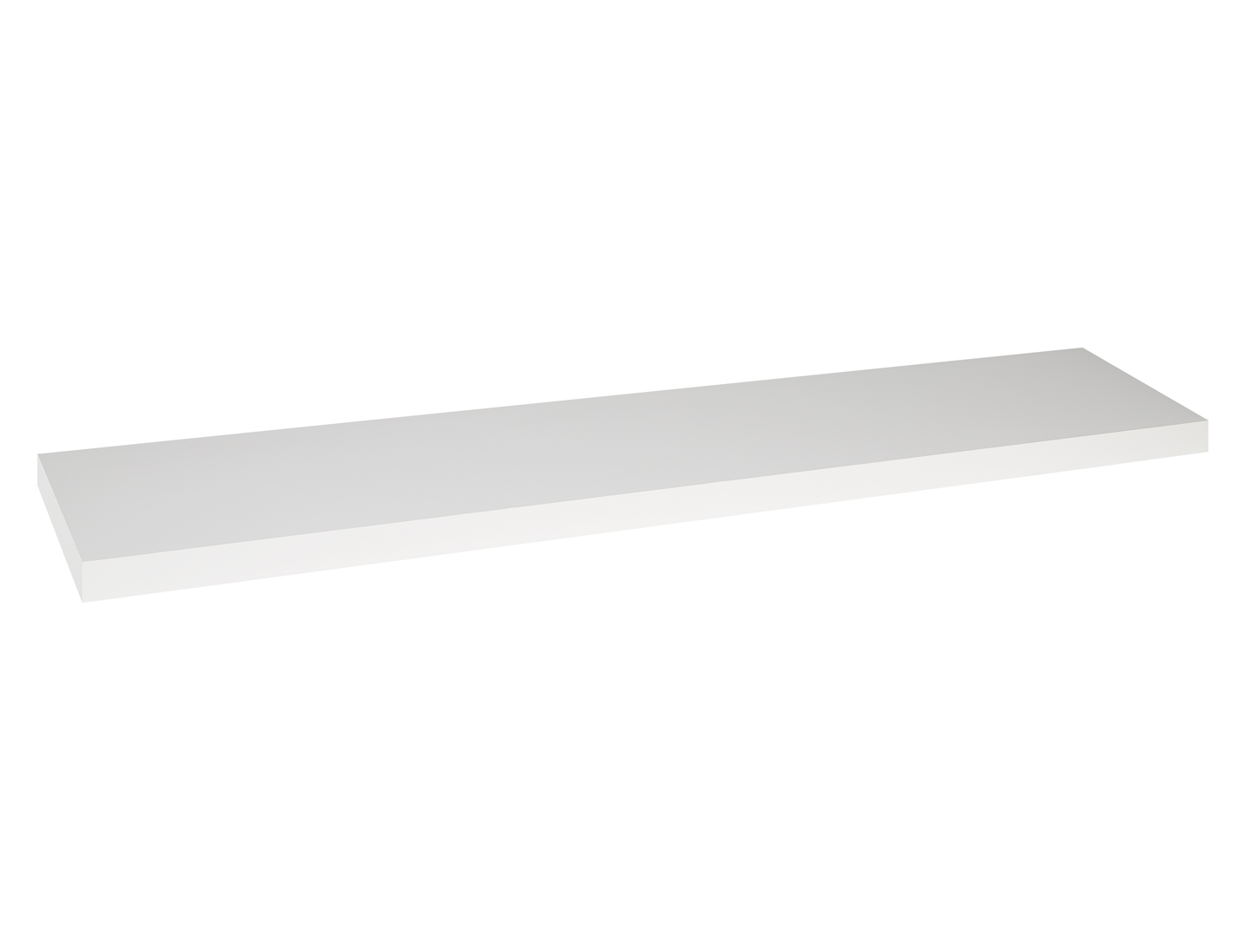 Tablette murale 120 cm blanc