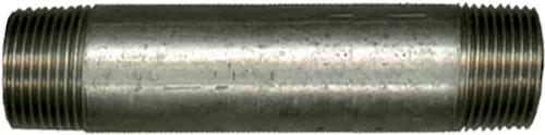 1 Allonge 2x fileté 1/2" x 150 mm MM - galvanisé