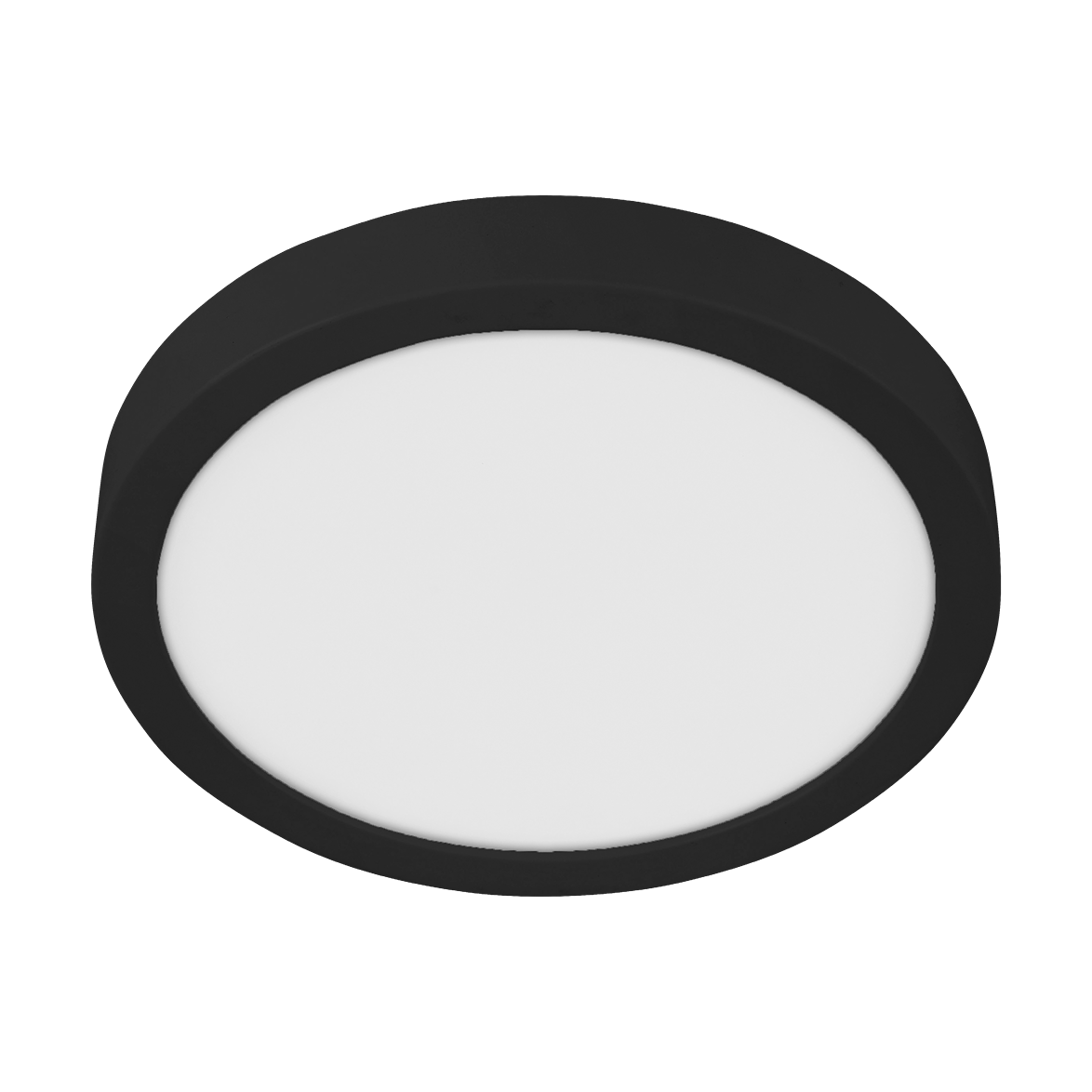 Fueva 5 plafonnier LED rond Ø285mm noir 4000k IP44