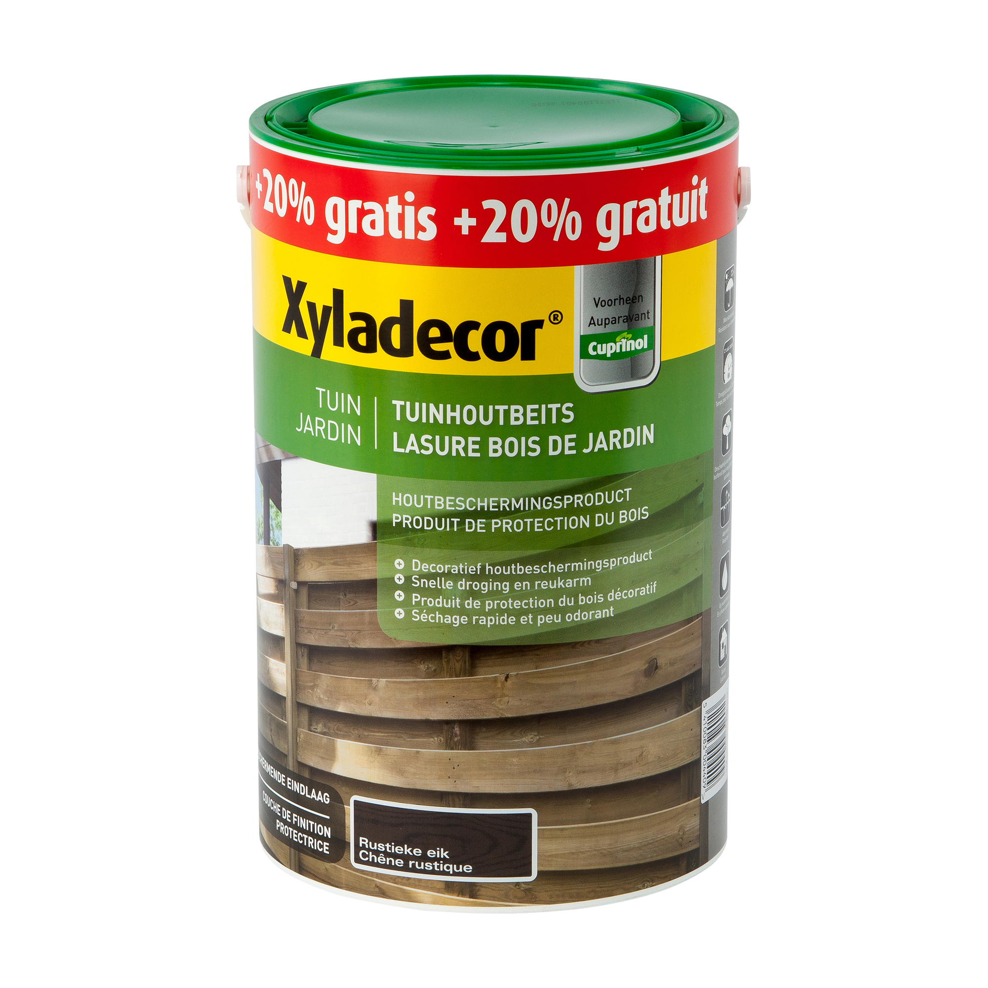 Xyladecor Tuinhoutbeits Rustieke Eik Promo 6l