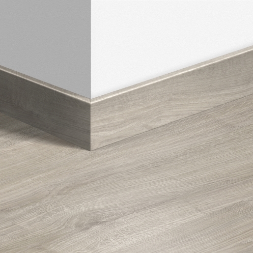 Quick-Step sol stratifié - Plinthe parquet 3580 Chêne Newcastle gris - Pack 6 pièces