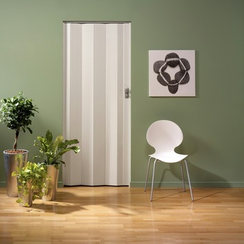 Grosfillex vouwdeur Spacy PVC wit essen 205x84cm
