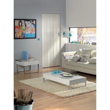 Grosfillex vouwdeur Axia PVC wit 205x84cm