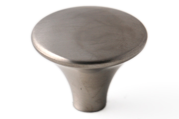 Bouton Ø35mm Zamac / teinté inox