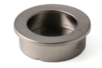 Cuvette rond Ø40mm teinte aluminium