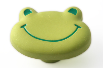 Bouton grenouille vert