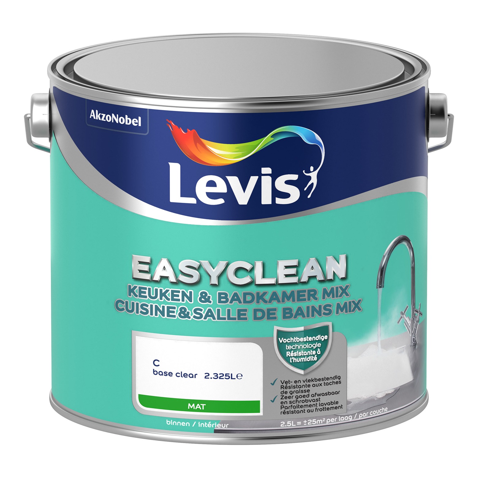 Levis EasyClean Keuken & Badkamer Mix Base C - 2.5l
