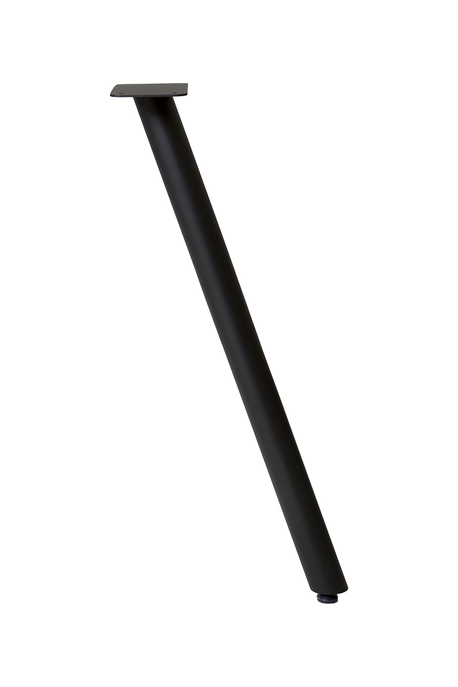 tafelpoot model basic 1 h71 dia50mm 4losse poten zwart