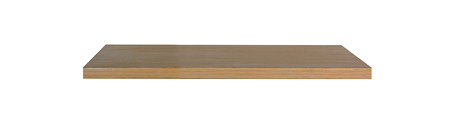 Wiesbaden Lotus plateau supérieur 40x22 cm Chêne naturel
