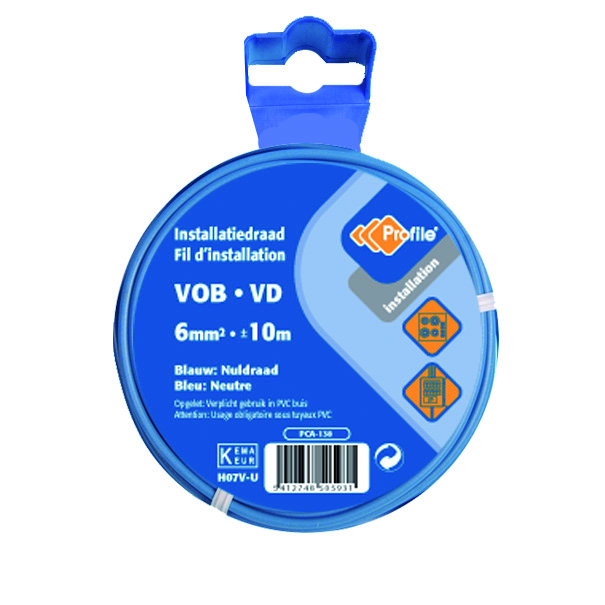 VOB 6MM BLEU 10M BLISTER