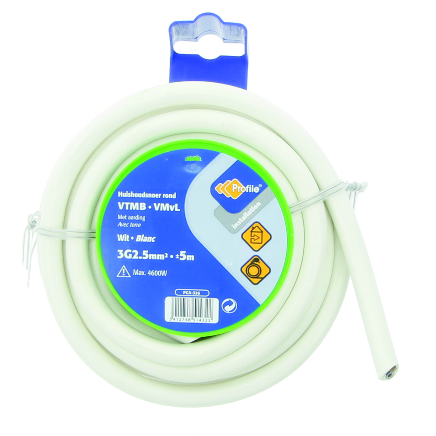 VTMB 3G2.5 WIT 5M BLISTER