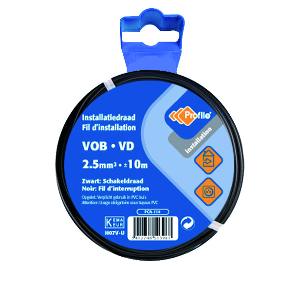 VOB 2.5 NOIR 10M BLISTER