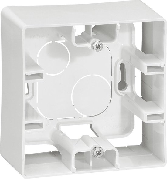 Legrand Cadre Saillie 1M Ver/Hor Niloe Blanc