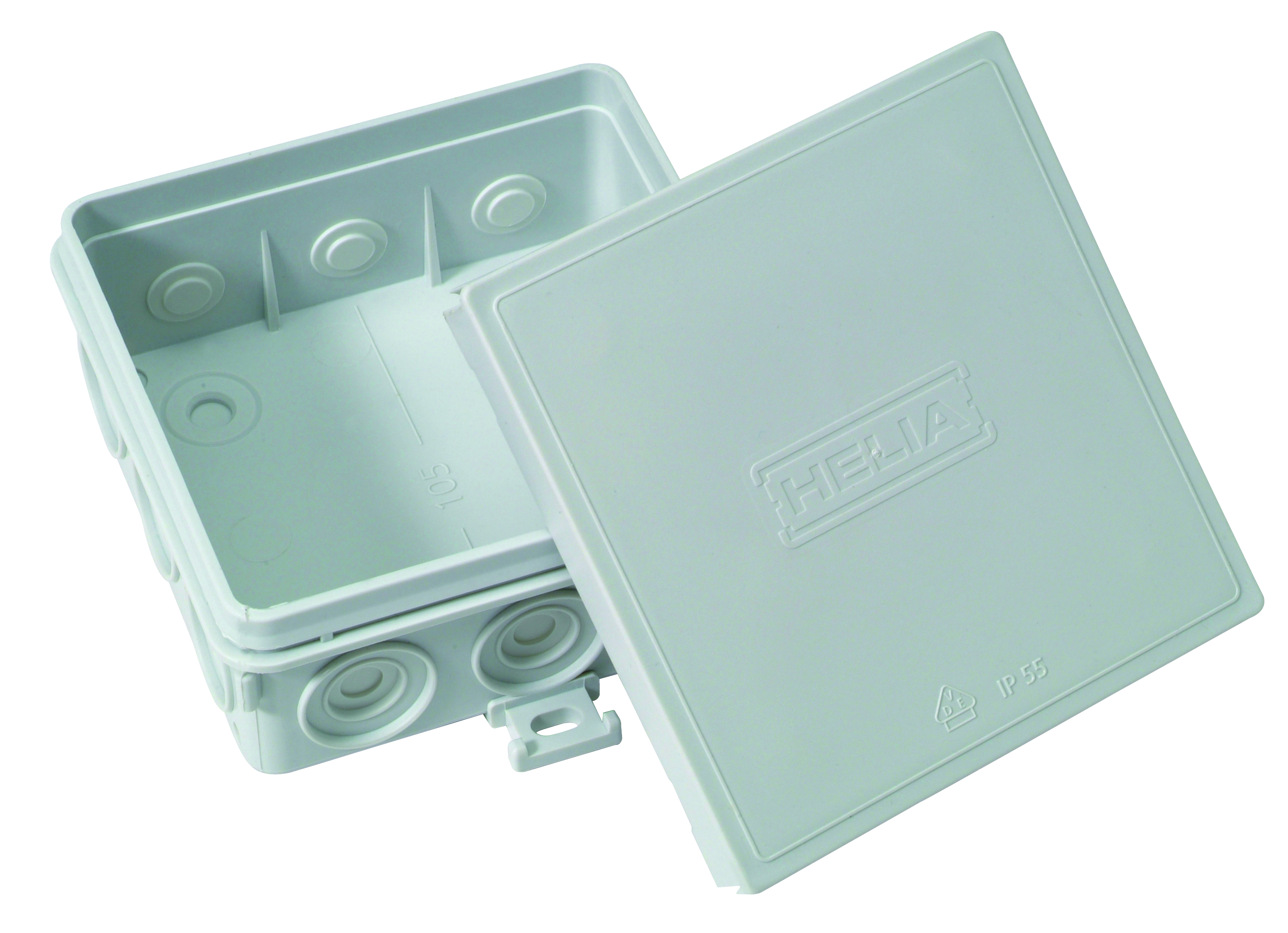 Helia 55 boîte de dérivation 100x100x37mm